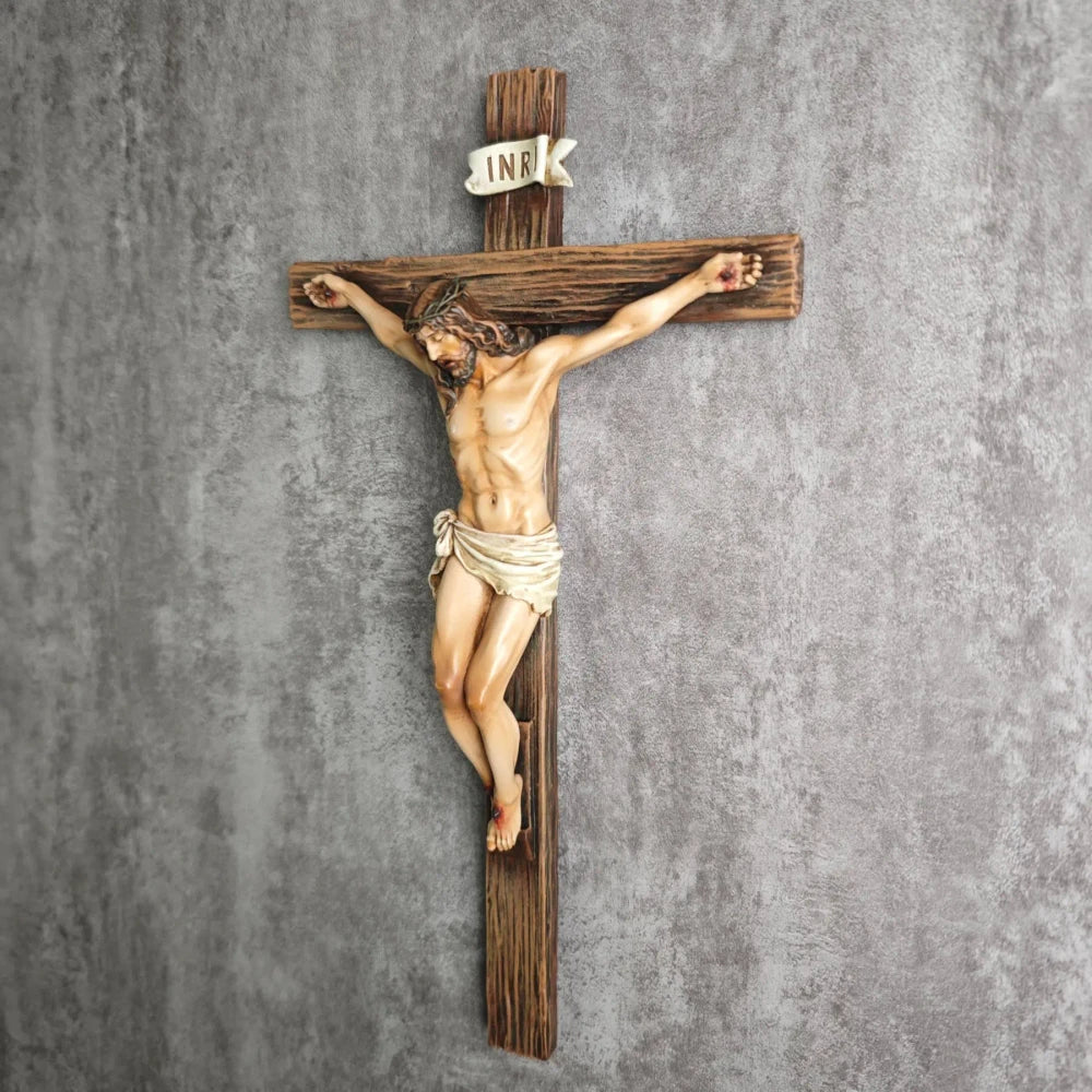 Handmade Renaissance Crucifix Wall Cross