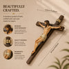 Handmade Renaissance Crucifix Wall Cross