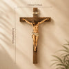 Crucifijo de pared renacentista hecho a mano