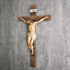 Crucifijo de pared renacentista hecho a mano