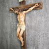 Crucifijo de pared renacentista hecho a mano