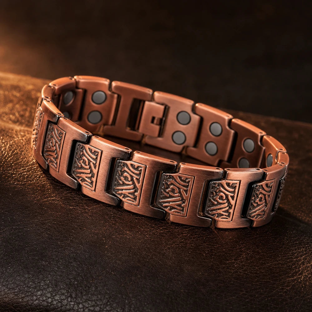 Solid Copper Vitality Bracelet