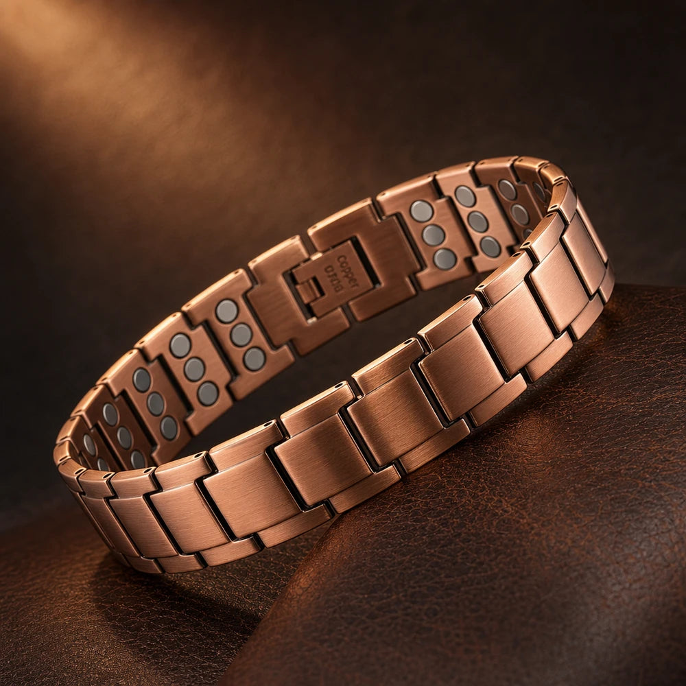 Solid Copper Vitality Bracelet
