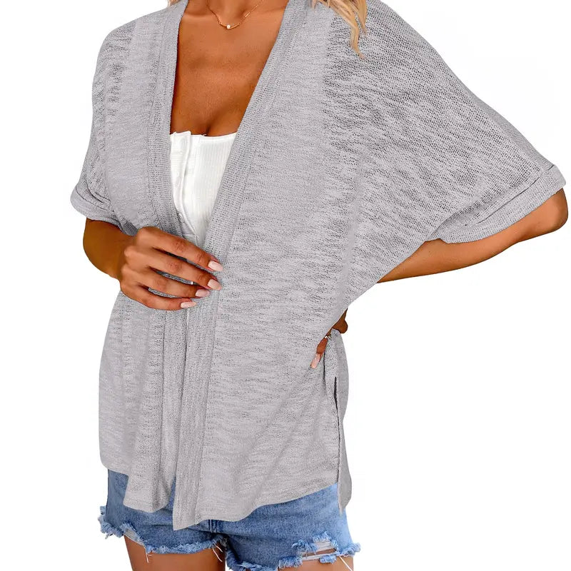 Oversized Lightweight Beach Coverup Cardigan