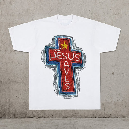 Jesus Saves Graphic Tee